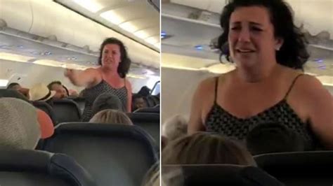 UPDATE: Woman on plane has been identified and new video has surfaced of moments leading up to meltdown. A woman aboard an American Airlines flight from Dallas Fort Worth to Orlando caused a scene ...